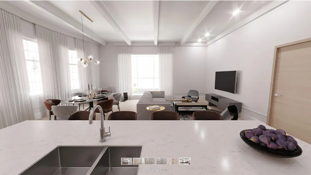 3D rendering for renovation and remodel projects