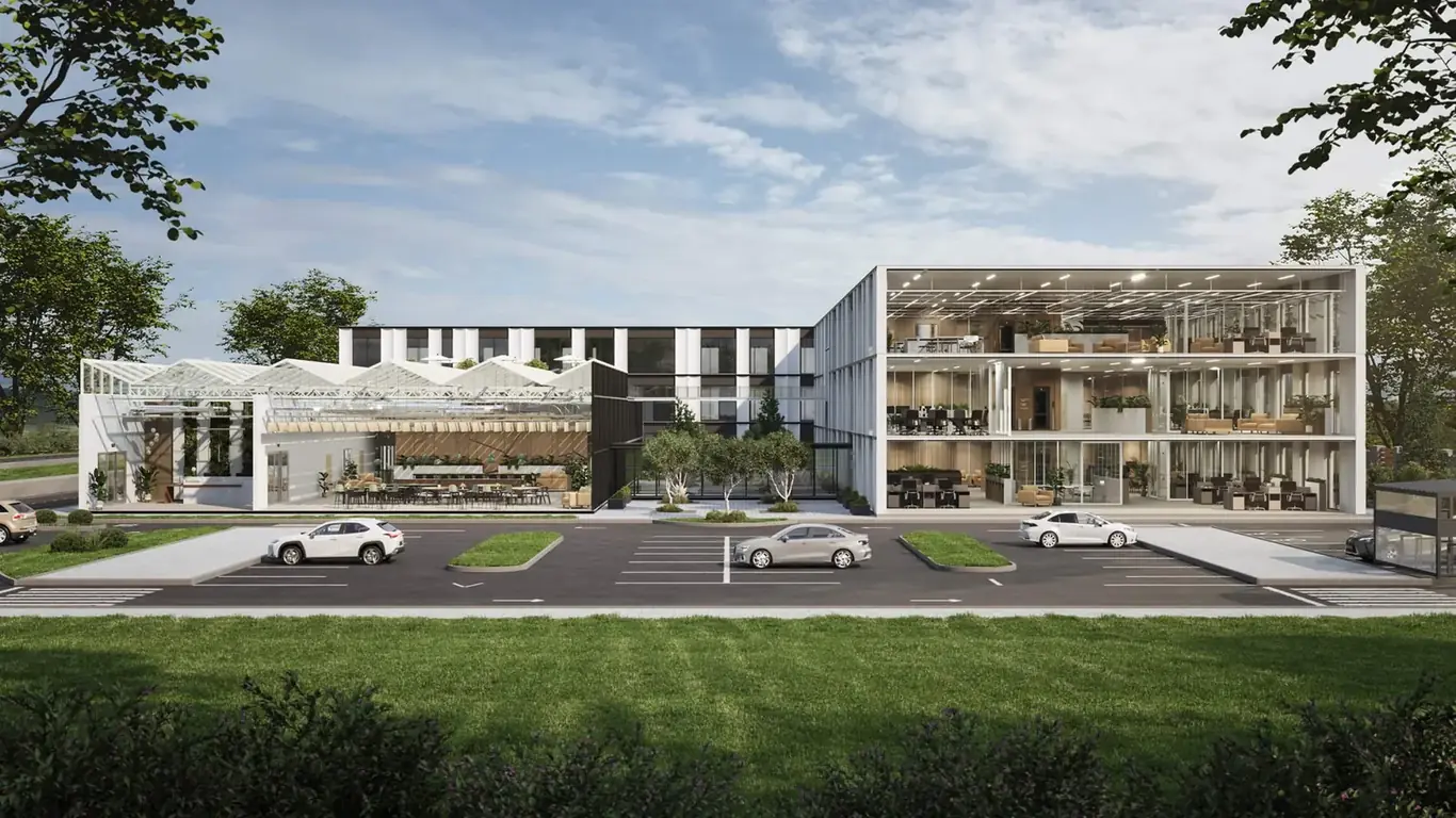 Cultural center museum 3D rendering