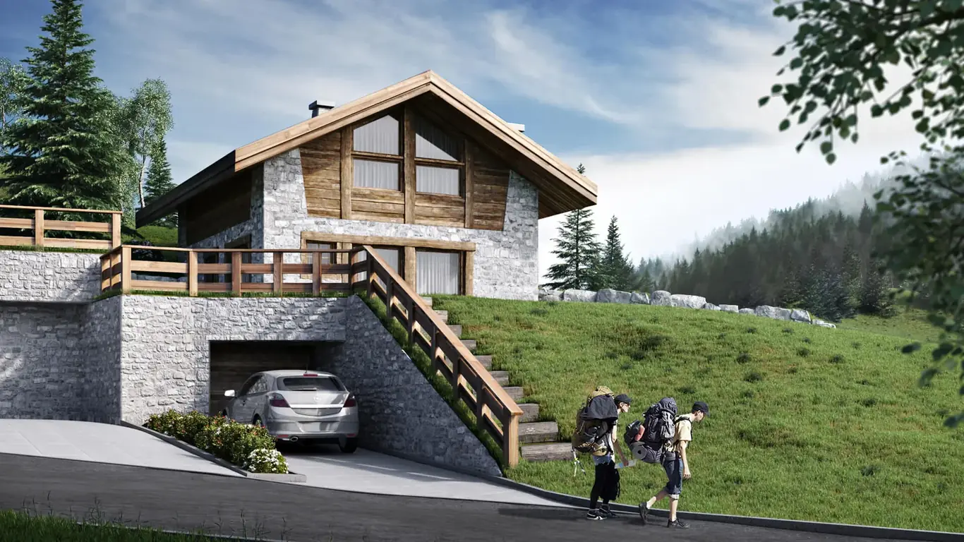 House exterior final render